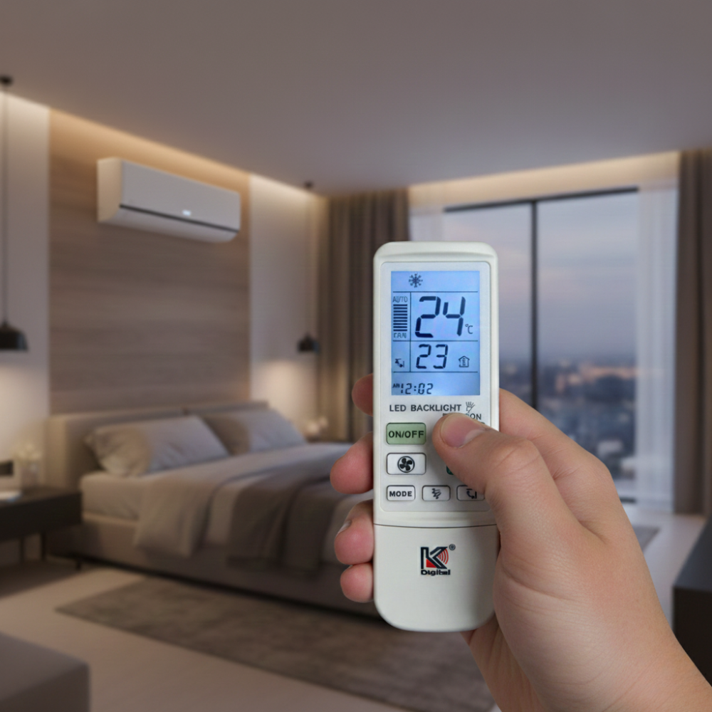 שלט אוניברסלי למזגן KF-268 פרו KDigital – תמונה 2