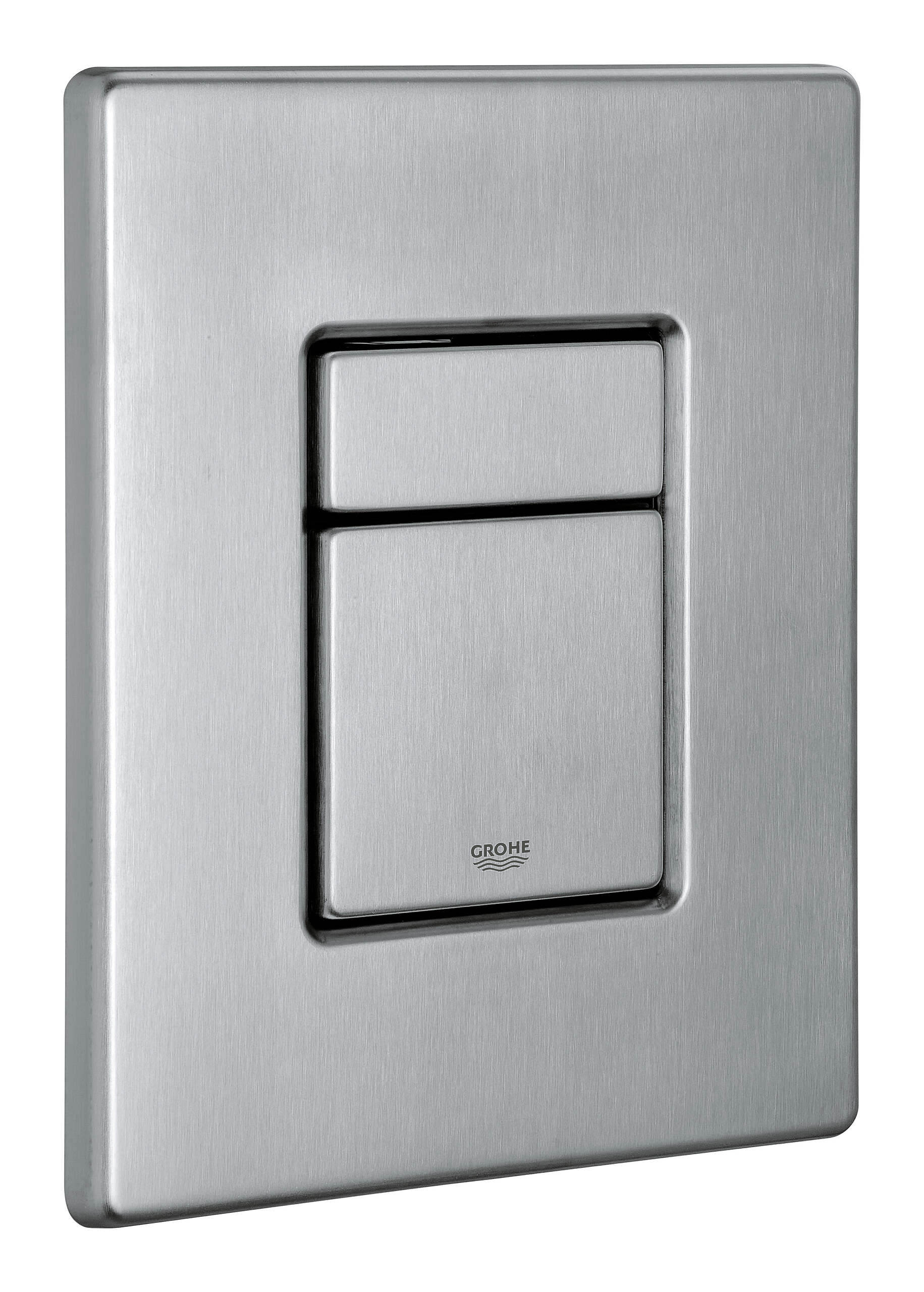 לחצן למיכל הדחה סמוי מרובע 19.7X15.6 ס"מ פלדת אל-חלד