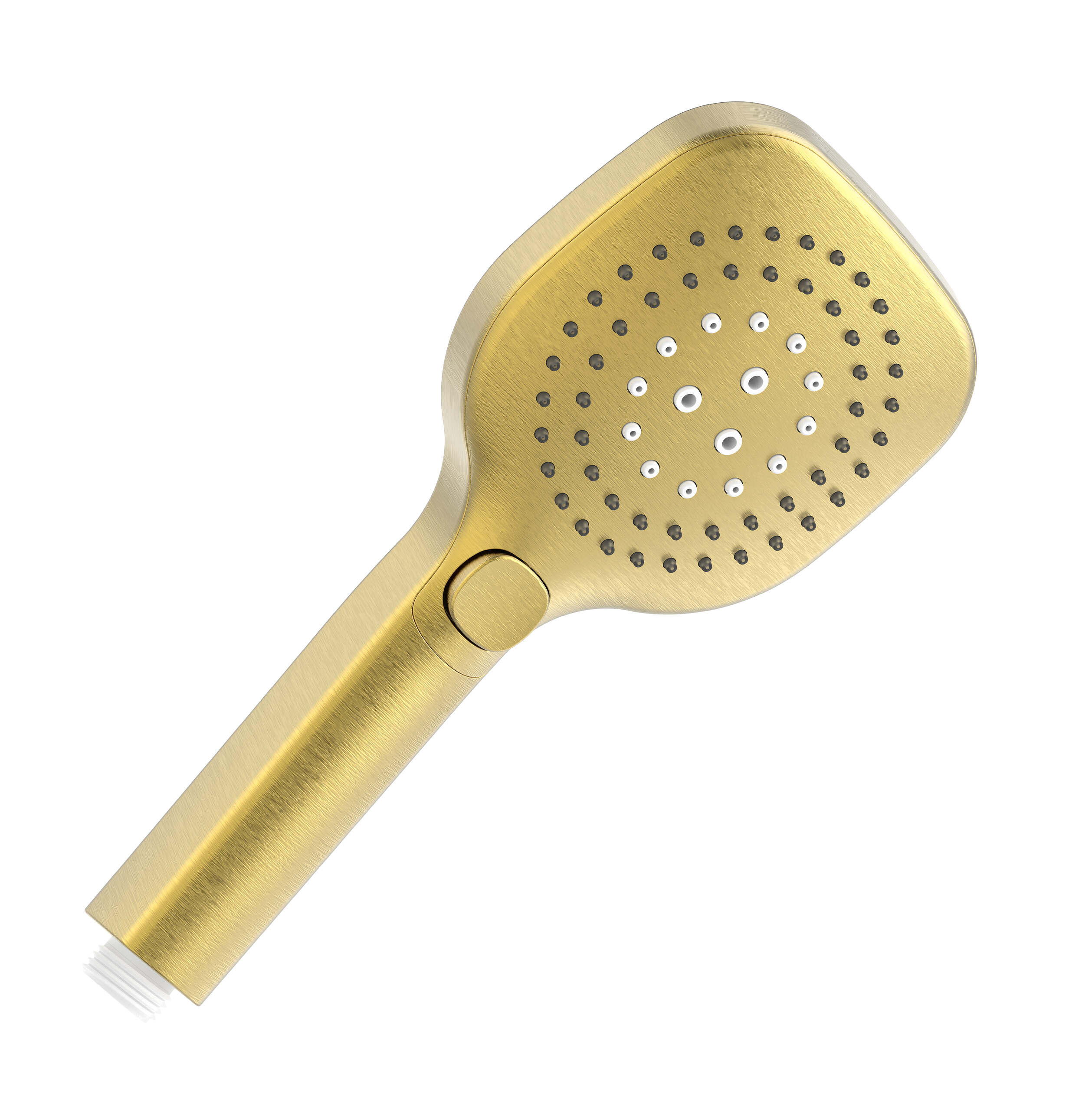 מקלח יד 3 מצבים דור זהב מוברש