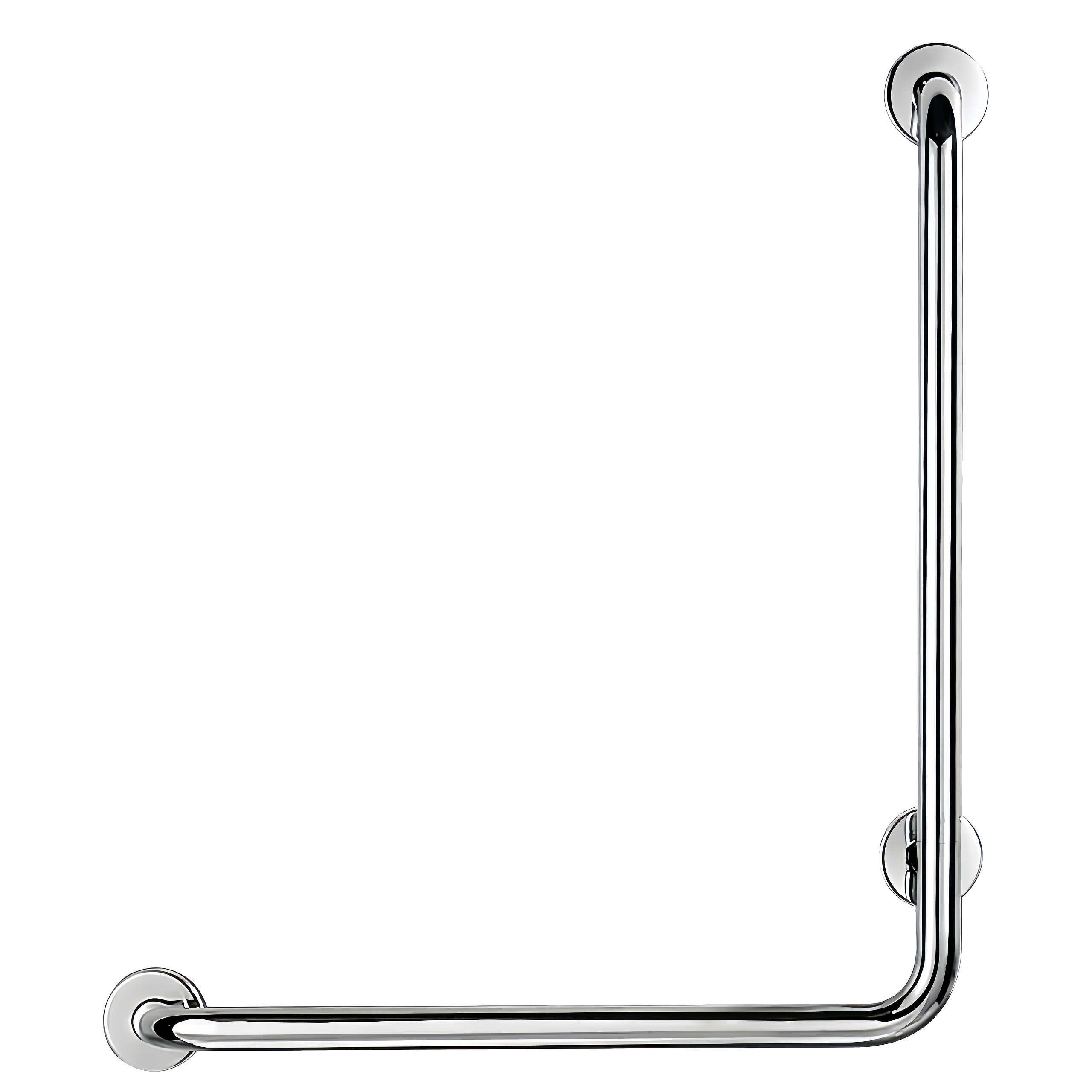 ידית אחיזה נירוסטה 59X69 ס"מ דגם L כרום ניקל