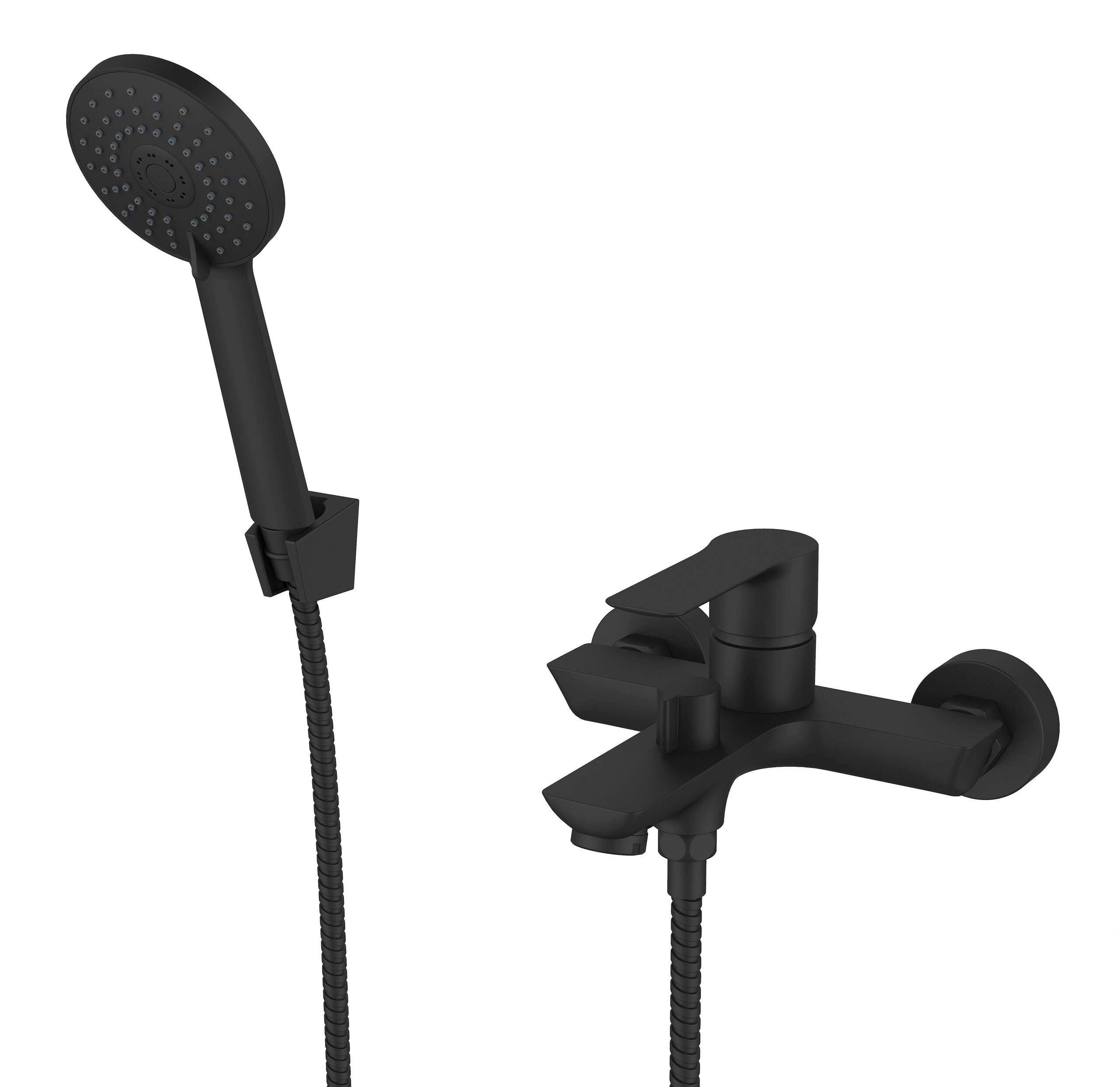 ברז אמבט MURRE שחור מט AQUILA PREMIUM